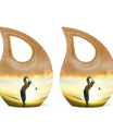 Golf Little Urns For Human Ashes Funeral, Ashes Memorial Urn