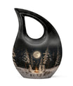 White Bunny Moon Urn