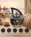 White Bunny Moon Urn