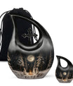White Bunny Moon Urn