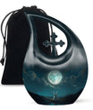 White Bunny Moon Urn