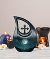 White Bunny Moon Urn