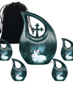 White Bunny Moon Urn