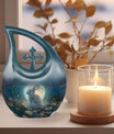 White Bunny Moon Urn