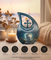 White Bunny Moon Urn