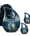 White Bunny Moon Urn