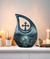 White Bunny Moon Urn