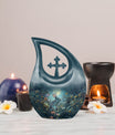 White Bunny Moon Urn