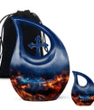 Guitar Urn For Human Ashes Large Funeral, Ashes Urn