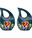 Stained Glass Ashes Keepsake Funeral, Ashes Cremation Urn