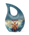 Stained Glass Cremation Urns Funeral, Ashes Memorial Urn