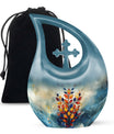 Stained Glass Cremation Urns Funeral, Ashes Memorial Urn