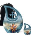 Stained Glass Cremation Urns Funeral, Ashes Memorial Urn