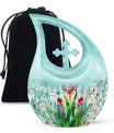 Stained Glass Cool Urns For Ashes Funeral, Ashes Urn For Ashes