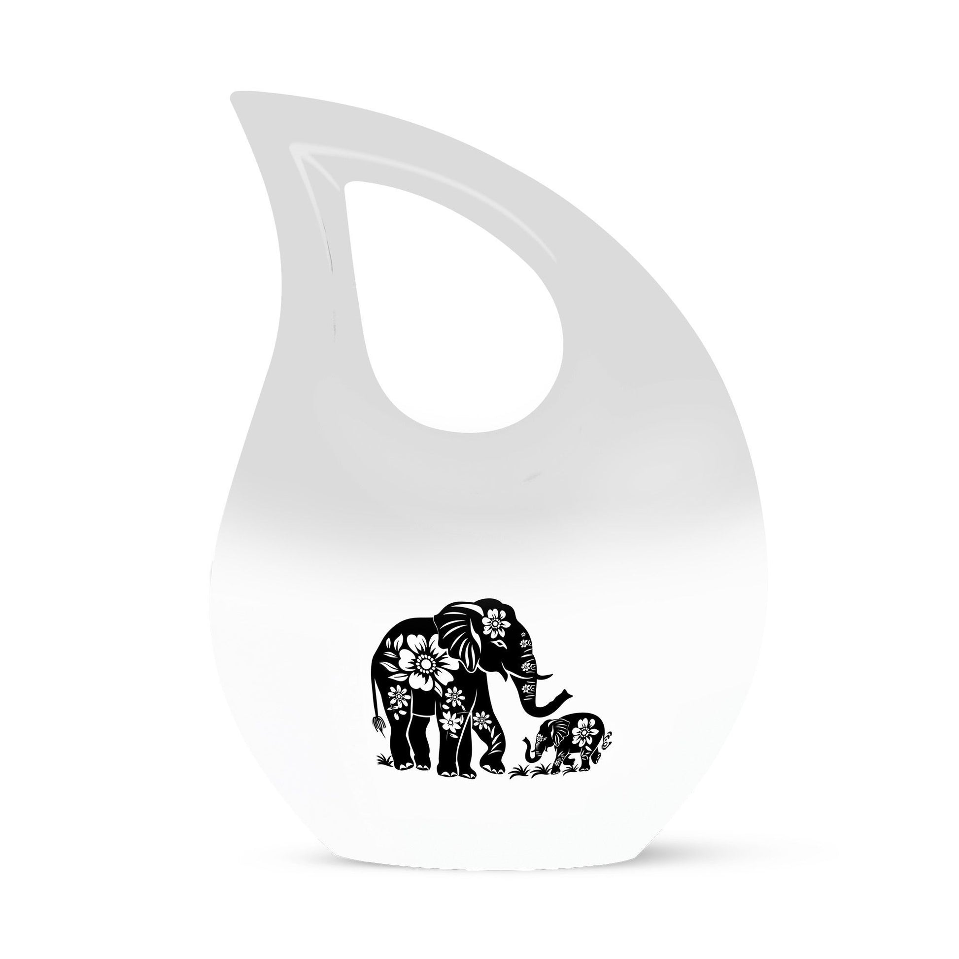 10-inch Elephant Family Urn