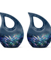Cosmic Dragonfly Urns For Women Funeral, Ashes Cremation Urn
