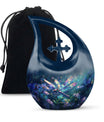 Cosmic Dragonfly Urns For Women Funeral, Ashes Cremation Urn