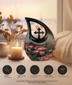 Affordable 10-inch Lotus Urn