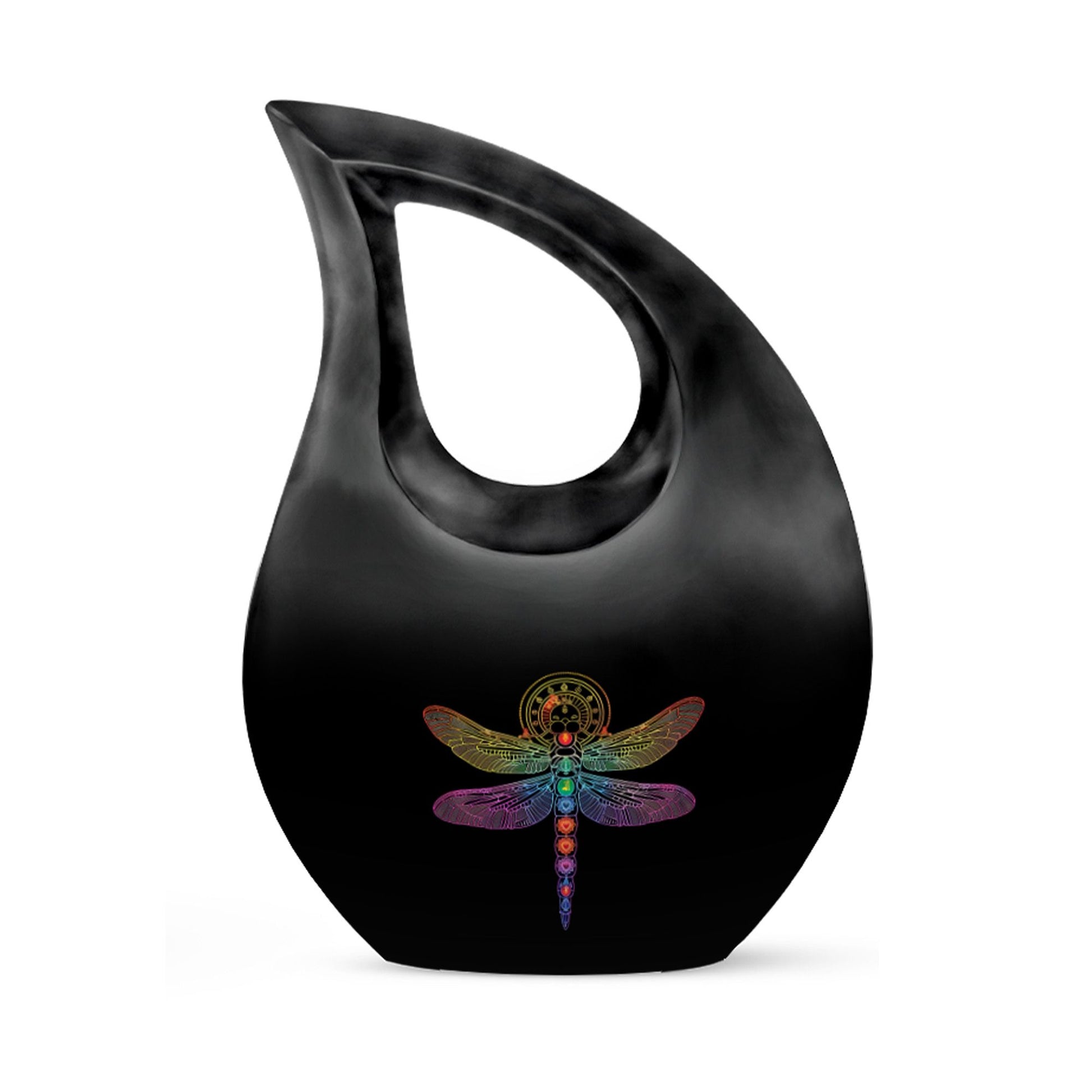 10-inch Cosmic Dragonfly Urn 