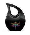 10-inch Cosmic Dragonfly Urn 