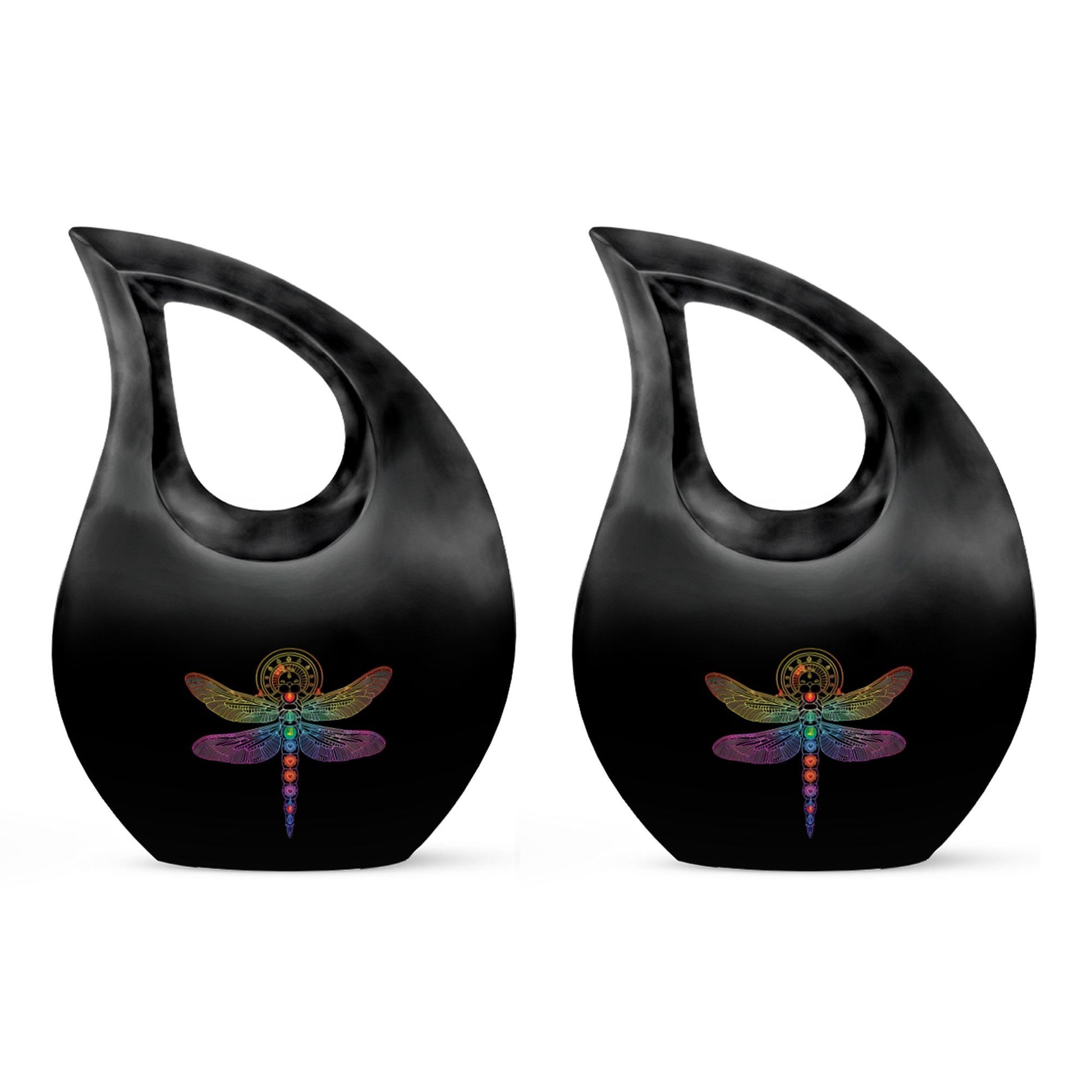 10-inch Cosmic Dragonfly Urn 