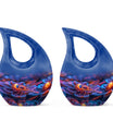 Cosmic Dragonfly Custom Urns For Human Ashes Funeral, Ashes Memorial Urn