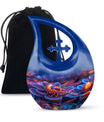 Cosmic Dragonfly Custom Urns For Human Ashes Funeral, Ashes Memorial Urn