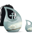 Dove Personalized Urn Funeral, Ashes Memorial Urn