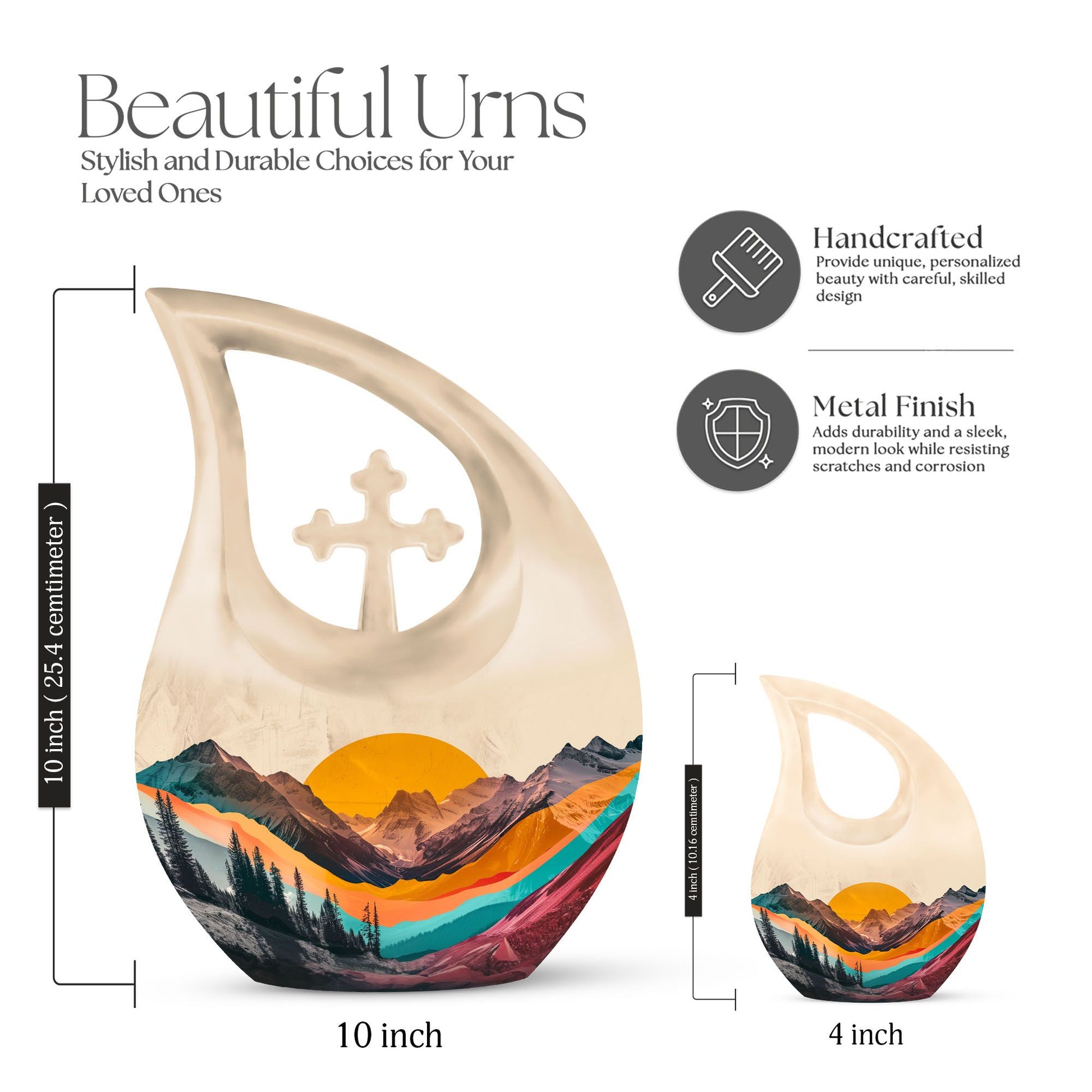 10-inch Mountains Urn 