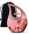 Beautiful Cross Drop Flower Urn