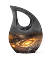 Galaxy Keepsake For Human Ashes Funeral, Ashes Urn For Ashes