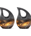 Galaxy Keepsake For Human Ashes Funeral, Ashes Urn For Ashes