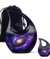 Galaxy Theme Large Urn With 1 Keepsake Urn