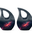 Galaxy Theme 3 Inch Keepsake Pack of 2