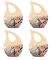 Owl Theme 3 Inch Keepsake Pack of 4