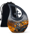 Owl Theme Large Urn 10 Inch