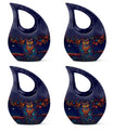 Owl Theme 3 Inch Keepsake Pack of 4