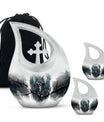 Owl Theme Large Urn With 2 Keepsake Urn