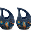 Owl Theme 3 Inch Keepsake Pack of 2
