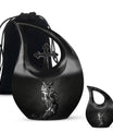 Owl Theme Large Urn With 1 Keepsake Urn