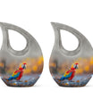 Macaw Parrot Theme 3 Inch Keepsake Pack of 2