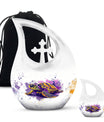 Turtle Theme Large Urn With 1 Keepsake Urn