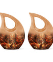 Deer Theme 3 Inch Keepsake Pack of 2