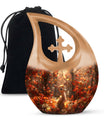 Deer Theme Large Urn 10 Inch