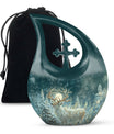 Deer Theme Large Urn 10 Inch