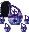 10-inch Mamoth urn, cross drop design, includes