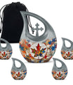 10-inch Mapple Leaf Urn, Cross Drop design