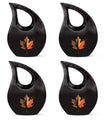 Mapple Leaf Theme 3 Inch Keepsake Pack of 4