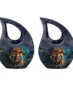 Tiger Theme 3 Inch Keepsake Pack of 2