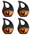 Chicken Theme 3 Inch Keepsake Pack of 4
